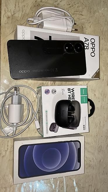 IPhone 12, 128 GB, Qara, Face ID — 7