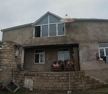 bina az satilan evler: 4 otaqlı həyət evi. 7 das kursulu ve cardagli. - Plan: geniş zal, 3 — 9