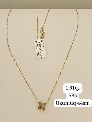 14 fevrala hediyye: Bilərzik, Sarı qızıl, 585 Əyar — 5