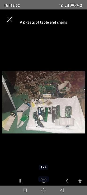 соберу компьютер: Məhsul: Stolüstü kompüter detallarının qarışıq dəsti Təsvir: - 2 ədəd — 4