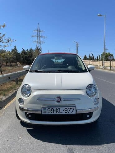 qadın maşınları qiyməti: Fiat 500: 1.2 l | 2015 il 114000 km Kabriolet — 5