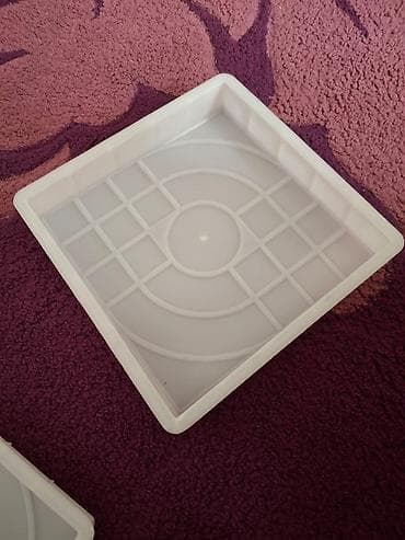 Tamet (daş döşəmə) qəlibi .özüm bundan baha almişam. - Sayı: 1 ədəd -