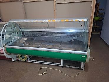 витринный холодильник: Soyuduculu vitrin – market, ət/delikates, şirniyyat və fast‑food — 1