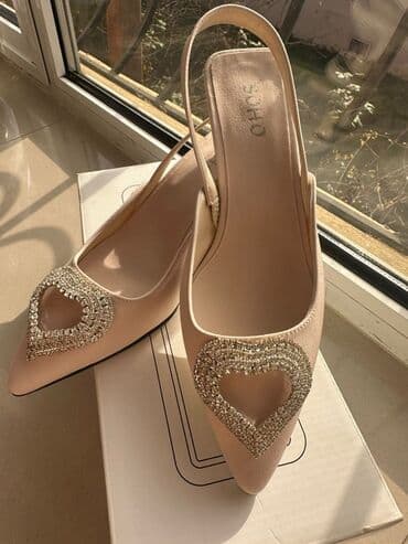 parçadan qadın mokasinlər: Tuflilər, Ölçü: 36, rəng - Çəhrayı, Yeni — 1