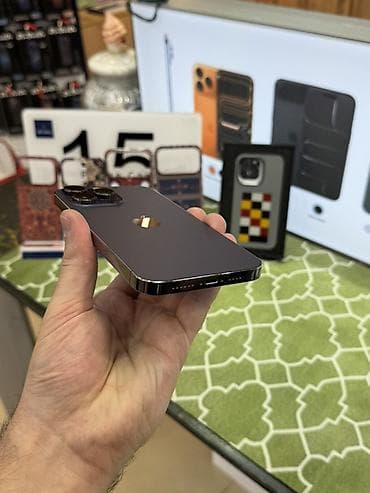 iphone 14 pro qiymət: IPhone 14 Pro Max, 256 GB, Deep Purple — 4