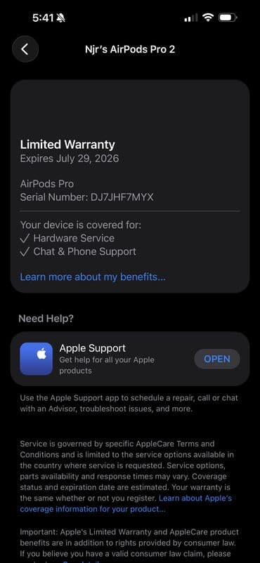 Бусы: Б/у Беспроводные (Bluetooth) Наушники, Apple, цвет - Белый — 7