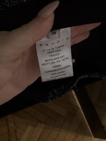 Пиджаки: Sandro Paris qadın blezeri 38 razmer 50 manat - Model: düyməsiz, açıq — 5