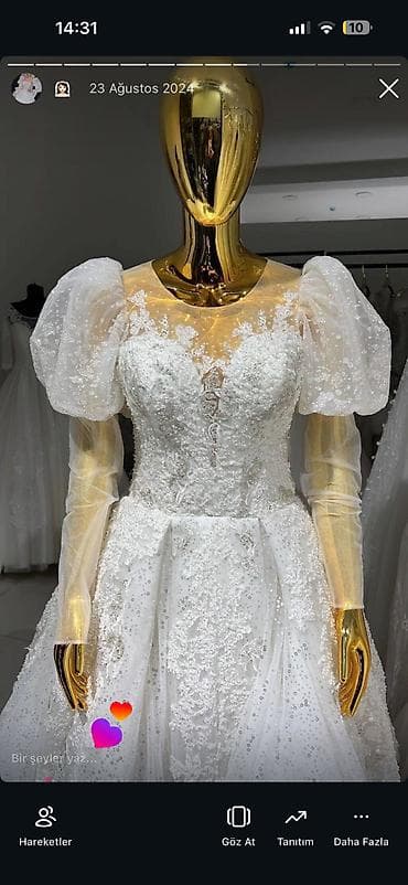 Toy paltarları: Hazır gəlinlik biznesi satılır. 36 ədəd — 6