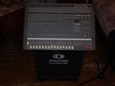 nerd taxta oyunu: Dynacord PowerMate 1600 səhnə/konsert səs sistemi komplekti - Mikser — 9