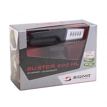 velo kaska: Sigma Buster 600 HL – USB ilə şarj olunan LED ön velosiped fənəri — 3
