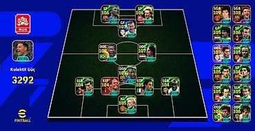 playstatio: EFootball hesabı/squad satılır – yüksək reytinqli “Dream Team” heyəti — 1