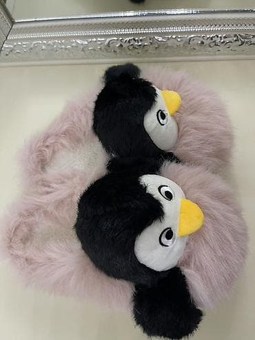 ev başmaqları: Penguen formalı ev terlıkı 
Qetı ıslenmeyıb — 4