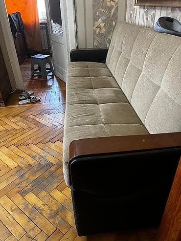 pufik divan: Geniş qarderob və rahat divan dəsti - Qarderob: sürgülü qapılı, iri — 3