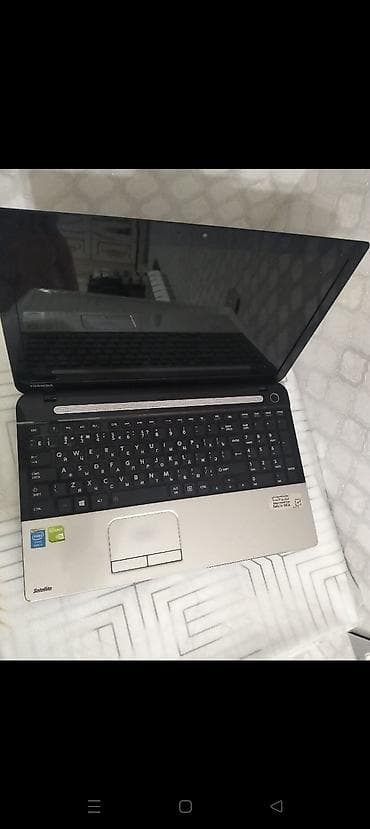 canon 50 mm: Toshiba Satellite noutbuku - Ekran: 15.6" (parlaq panel) - Prosessor — 6