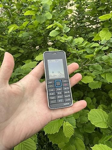 telfon nokia: Nokia rəng - Qara, Düyməli — 1