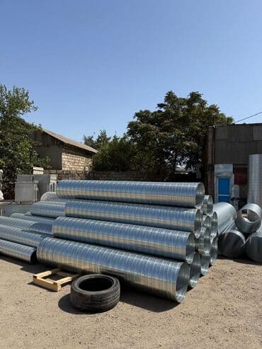 Havalandırma boruları, müxtəlif ölçülərdə və formalarda mövcud olan