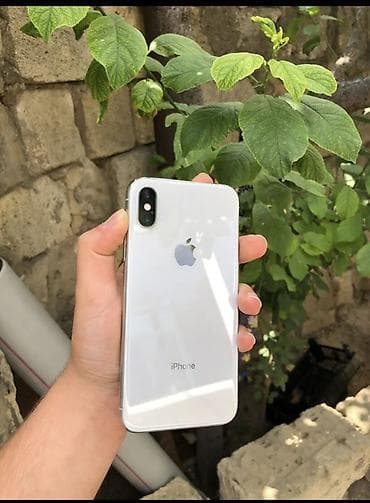 IPhone X, 64 GB, Ağ, Zəmanət
