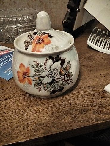 qab qacaq ecemi instagram: Kolleksiya üçün dekorativ masaüstü əşyalar dəsti - Qapaqlı şəkərqabı — 1