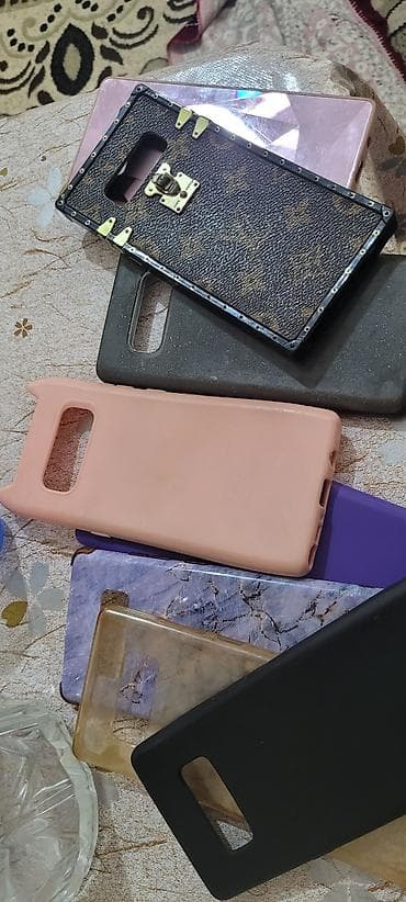 samsu: Samsung Galaxy Note 8 üçün müxtəlif telefon örtükləri dəsti - Model — 1