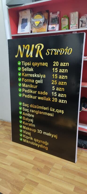 formaya ad yazdırma: Hər Növ Reklam Xidmətləri Növ Reklam İşləri Qabarıq hərflər işıqlı — 10