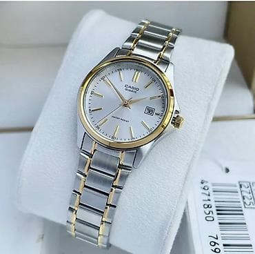 meta eynek: Casio Quartz kişi/qadın qol saatı Yeni və ideal Model LTP 1183G-7A — 1