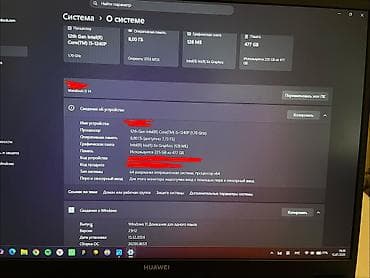 macbook pro m4: Satılır Huawei MateBook D14. Noutbuk çox səliqəli istifadə olunub, tam — 4