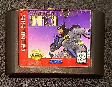 pc disk: Sega Mega Drive üçün döyüş oyunu kartrici. Komiks stilində olan — 8