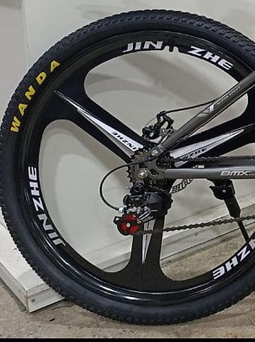 BMX GTR Ortadan Qatlanan AMC-disklər 2-amartizatorlu arxa oturacaqda