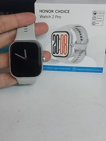 honor smart: Honor Choice Watch 2 Pro ağıllı saat - 1.97" AMOLED ekran, incə — 1