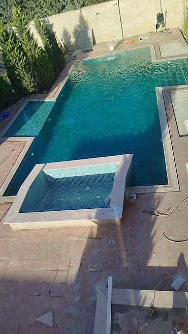 Электромонтажные работы: Hovuz tikintisi və quraşdırılması xidməti - Beton karkaslı, tam — 8