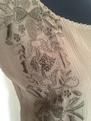 libas: Massimo Dutti qadın donu - Rəng: zeytun-qaşqay (isti torpaq tonu) - — 3