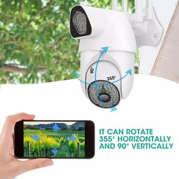 uşaq izleme kamerasi: Wifi smart kamera çöl üçün ✔️wifi camera📷📶 ✔️çəkiliş-1080hp🎦 — 2