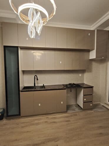 Sifarişlə mətbəx dəsti, Özü çəkən petlələr, Sadə laminat, Kredit yoxdur, Pulsuz çatdırılma