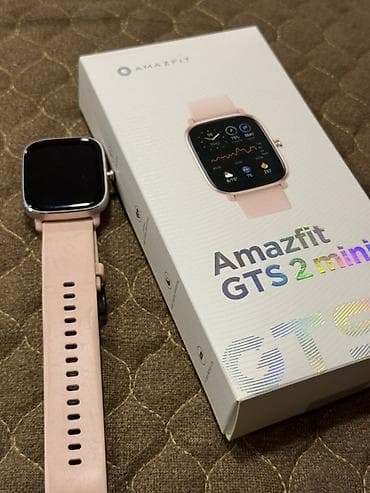 amazfit pace: Model: Amazfit GTS 2 mini Rəng: Çəhrayı (Flamingo Pink / Rose Gold — 1