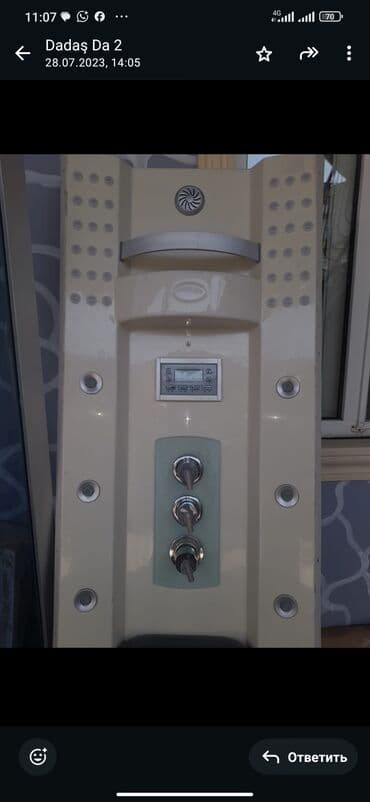 Mətbəx kranları: Üstü qapalı kabina, Künc üçün — 1