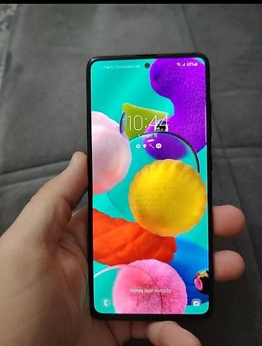 philips xenium 9@9s: Samsung Galaxy A51, rəng - Qara, İki sim kartlı — 1