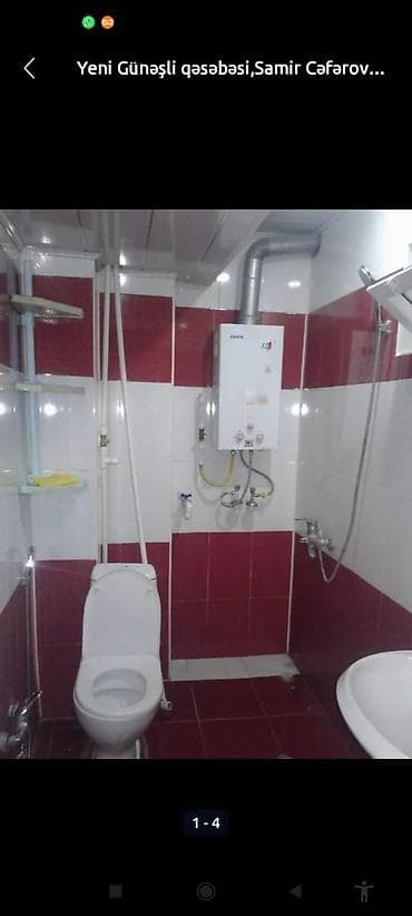 Yeni Günəşli qəsəbəsi,Samir Cəfərovda,10 mertebenin 2ci mərtəbəsində,1 — 4