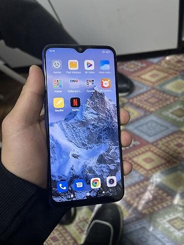 2 ci el monitör: Redmi 32 GB, rəng - Mavi, Barmaq izi — 2