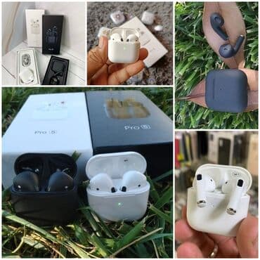 airpods sag: Yeni Simsiz (Bluetooth) Qulaqcıqlar, Apple, rəng - Qara — 1