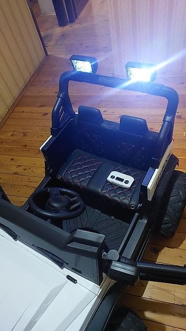 usag maneji: Uşaq üçün elektrikli off-road tipli minik maşını - Korpus: ağ-qara — 5