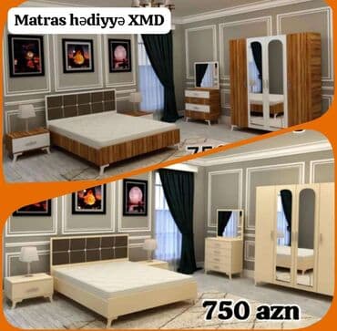 taxt doşəyi: Yataq otağı üçün taxt. Qəhvəyi rəngdədir, başlığı yumşaq — 3