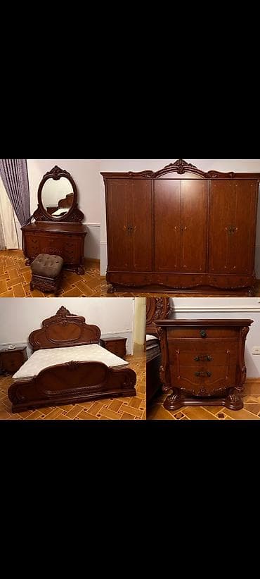 İkinəfərlik çarpayı, Termo, Dolab, Komod, İtaliya, İşlənmiş