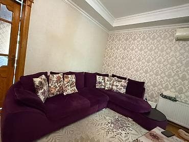 ikinci el kunc divan: Künc divan, Açılmayan, Vеlur parça, Çatdırılma yoxdur — 3