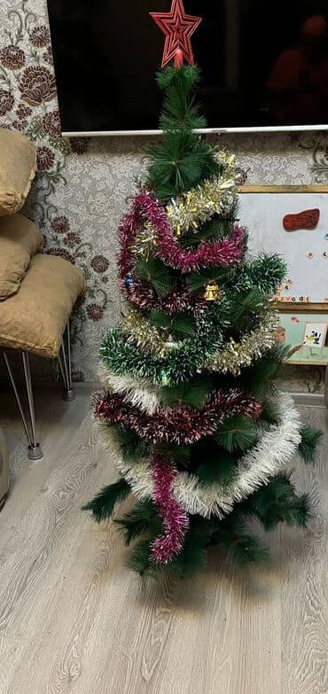 yolka bezemek: Yolka 1 metir usdunde isiqli oycaq ve iqrsqalarla bir yerde satlir — 7