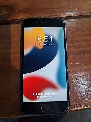 apple macbook: IPhone 7, 32 GB, Qara, Barmaq izi — 2