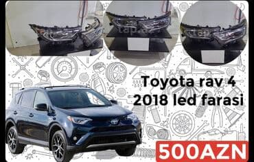lupa fara: Komplekt, Yaxın və uzaq vuran işıqlar Toyota, 2018 il — 1