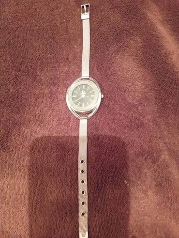 saat gumuş: Qol saatı, Calvin Klein, rəng - Gümüşü — 2