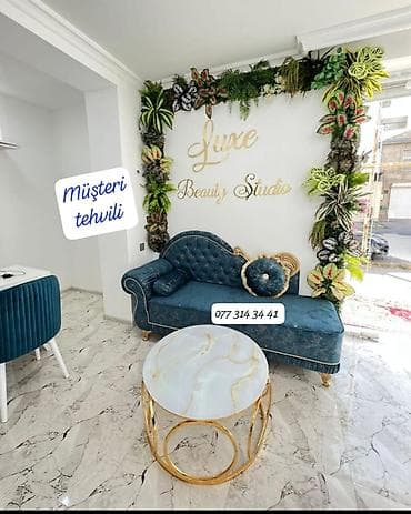 qusar mebel: Luxe Beauty Studio – zövqlü interyerlə bəzədilmiş gözəllik məkanı — 1