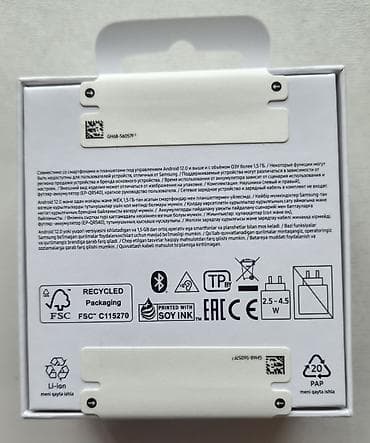 game boy: Samsung Galaxy Buds4 SM-R540 / SM-R540NZKACIS – Qara rəng. Yenidir — 8