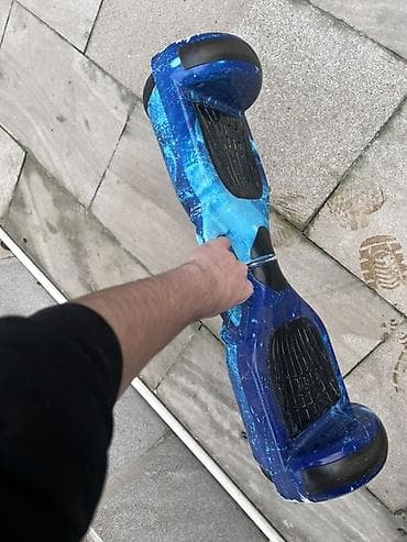 geraskuter: Özünü balanslaşdıran elektrikli hoverboard - Rəng/naxış: mavi — 7